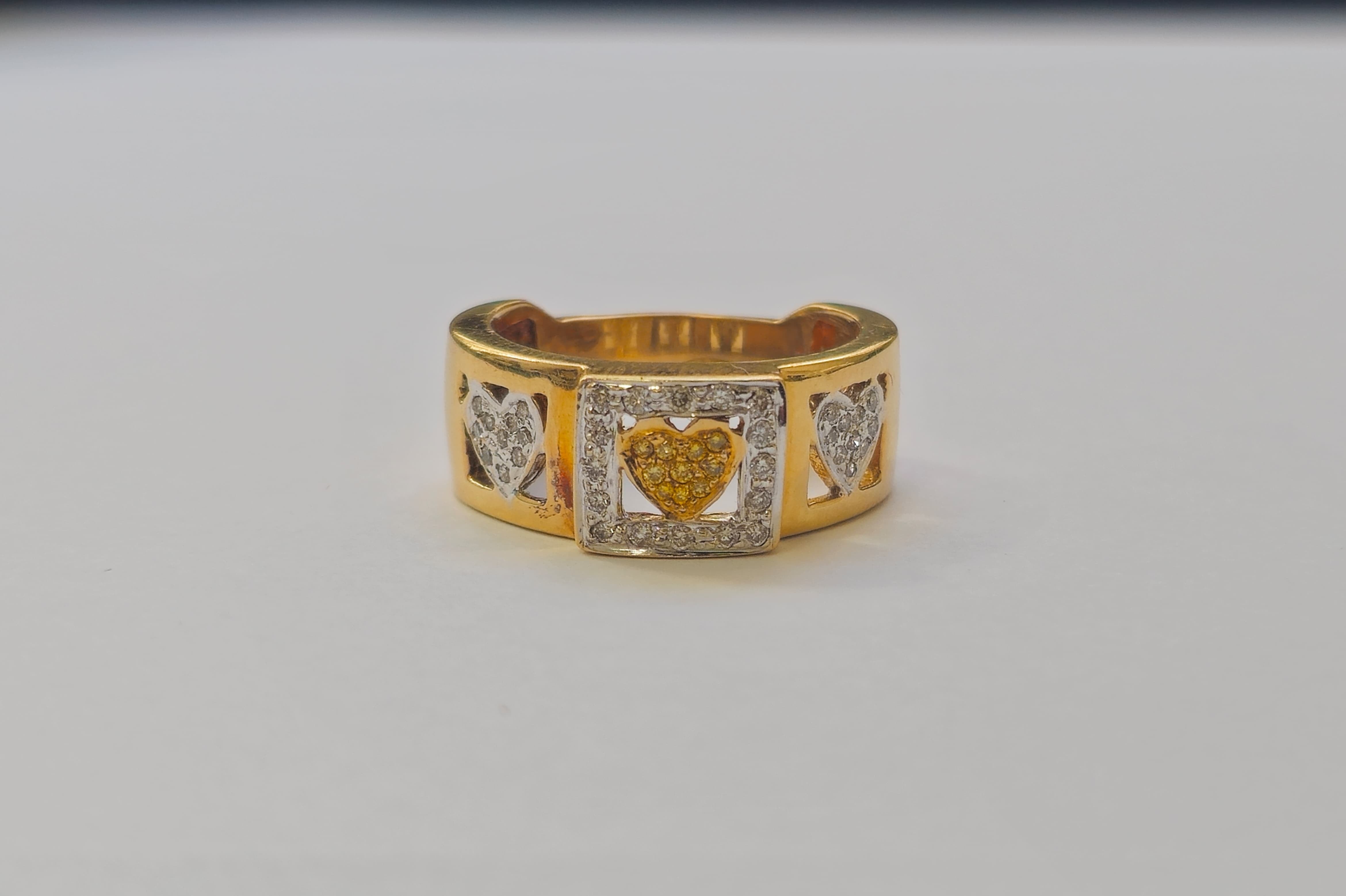 0.30ct Diamond Ring in 14k Yellow Gold